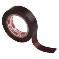 Izolační páska PVC 15mm / 10m hnědá (6)