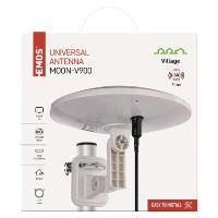 Anténa univerzální VILLAGE MOON–V900, DVB-T2, FM, DAB, filtr LTE/4G/5G (8)
