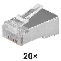 Konektor RJ45 pro FTP kabel (drát) CAT5E (3)