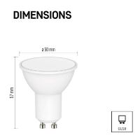 Chytrá LED žárovka GoSmart MR16 / GU10 / 4,8 W (35 W) / 400 lm / RGB / stmívatelná /Zigbee (2)