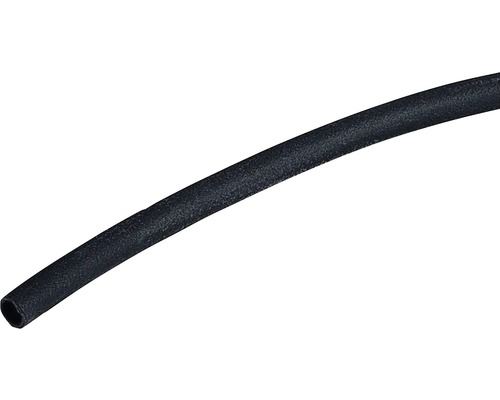 Smršťovací bužírka s lepidlem 6,4/2,2mm černá, balení 1m