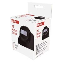 PIR senzor (pohybové čidlo) IP44 1200W, černý (5)