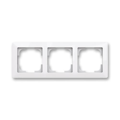 ABB Zoni 3901T-A00030_500 Rámeček trojnásobný, pro vodorovnou i svislou montáž;  bílá