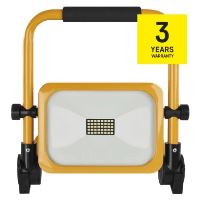 LED reflektor ACCO nabíjecí přenosný, 20W, žlutý, studená bílá (5)