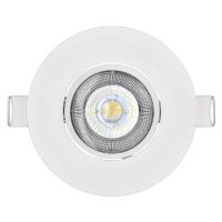 LED bodové svítidlo SIMMI bílé, kruh 5W teplá bílá (4)