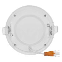 LED vestavné svítidlo NEXXO, kruhové, bílé, 7W, teplá bílá (5)