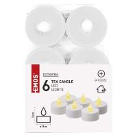 LED dekorace – čajová svíčka bílá, CR2032, vnitřní, vintage (5)