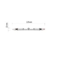 Lineární halogenová žárovka J118 140W R7s teplá bílá (1)