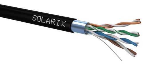 KABEL SXKD-5E-FTP-PE VENKOVNI, CERNY