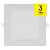 LED vestavné svítidlo NEXXO, čtvercové, bílé, 12,5W, neutrální bílá (12)
