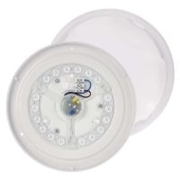 LED přisazené svítidlo FIONI, kruhové bílé 12W neutrální b., IP44 (9)