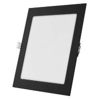 LED vestavné svítidlo NEXXO, čtvercové, černé, 18W, se změnou CCT (12)