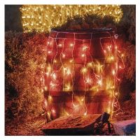 Standard LED spojovací řetěz pulzující – rampouchy, 2,5 m, venkovní, červená/vintage (4)