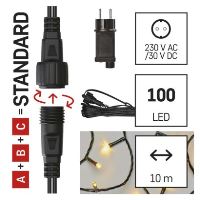 Základní sada pro spojovací řetězy Standard, 10 m, venkovní, teplá bílá, časovač (2)
