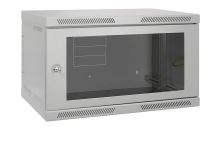 SOLARIX Rozvaděč SENSA 6U 400mm, nástěnný 19", dveře sklo (1)