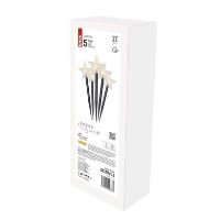 LED vánoční zapichovací hvězdy, 35 cm, venkovní i vnitřní, teplá bílá, časovač (1)