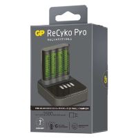 Nabíječka baterií GP Pro P461 + 4× AA ReCyko 2700 + DOCK (16)