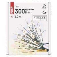 LED světelný řetěz – svítící trsy, nano, 5,2 m, vnitřní, teplá bílá, časovač (8)