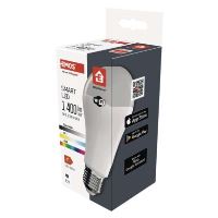 Chytrá LED žárovka GoSmart A65 / E27 / 14 W (94 W) / 1 400 lm / RGB / stmívatelná / Wi-Fi (11)