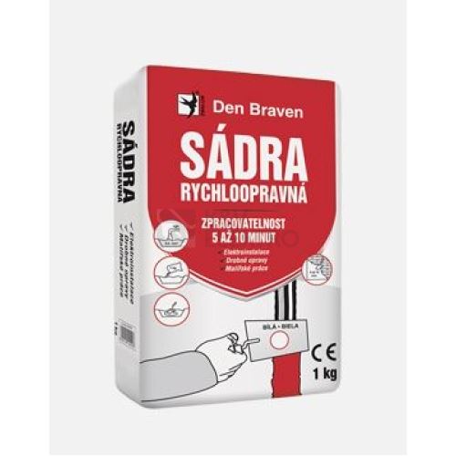 Sádra rychloopravná 1KG 00415GY