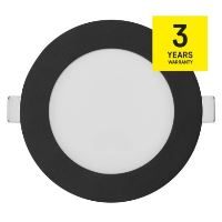 LED vestavné svítidlo NEXXO, kruhové, černé, 7W, se změnou CCT (12)