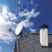 Anténní koaxiální kabel stíněný 7,5m - úhlová vidlice (4)