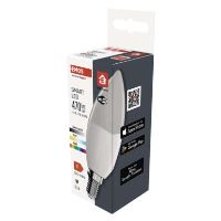 Chytrá LED žárovka GoSmart svíčka / E14 / 4,8 W (40 W) / 470lm / RGB / stmívatelná / Wi-Fi (11)