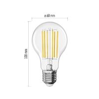 LED žárovka Filament A60 A CLASS / E27 / 7,2 W (100 W) / 1521 lm / teplá bílá (1)