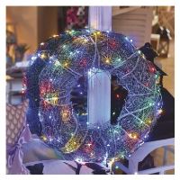 LED vánoční nano řetěz zelený, 7,5 m, venkovní i vnitřní, multicolor, časovač (4)