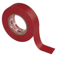 Izolační páska PVC 19mm / 20m červená (6)