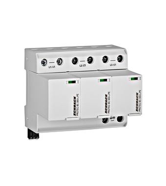 Svodič přepětí 3+0 TNC, třída I+II(B+C), 300V,25kA,PK,modul.
